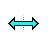 Horizontal Teal 1.cur Preview