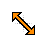 Diagonal 1 Orange 1.cur Preview