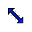 Diagonal 1 Blue 1.cur