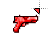 Red Gun Normal Select Left.cur Preview