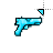 Blue Gun Normal Select Left.cur Preview