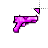 Magenta Gun Normal Select Left.cur Preview