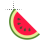 watermelon slice normal select.cur Preview
