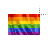 rainbow flag left select.cur