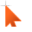 Orange and red Huge cursor.cur Preview