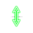 green_neon_vertical.cur Preview