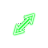 green_neon_diagonal2.cur Preview