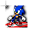 sonic_surfboard2.ani Preview