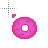 pink cute donut.cur