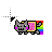 rainbow cat .cur Preview