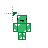 skeppy minecraft green.cur