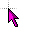 Pink Cursor with shading.cur