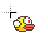 Red Eyed Flappy Bird normal select.cur Preview