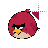 Angry Bird left select.cur Preview