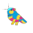 rainbow finch normal select.cur