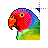 Gilolo Parrot left select.cur