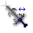 armadyl godsword III(horizontal) without bevel by KT6.cur