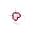 Pink heart cursor .cur Preview