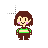 Undertale Chara - The Animated Cursor!.ani Preview