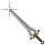the runescape sword by KT6.cur Preview