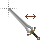 the runescape sword(horizontal) by KT6.cur