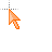 3-D Bright Orange Cursor.cur