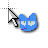 angry shit cat cursor.cur Preview