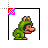 Mario - frog (Mario - žába).ani Preview