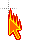 cursor flamme.cur