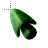 Green Fossil.cur Preview