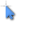 Blue-filled-cursor.cur Preview