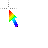 Rainbow Cursor alpha 1.3.cur Preview
