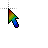 Rainbow Cursor alpha 1.2.1.cur Preview