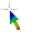 Rainbow Cursor alpha 1.2.4.cur Preview