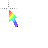 Rainbow Cursor alpha 1.2.5.cur Preview