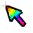 My first cursor(rainbow).ani Preview