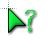 help select green cursor.cur