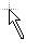 Long white mouse cursor.cur Preview