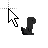 dinasour pixel mouse.cur