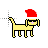 Christmas Cool Dog.cur Preview