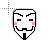 Anonymous Mask Cusor.cur Preview