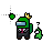 (Help Select) Among Us With Crown, Suit, & Slime Pet.ani Preview