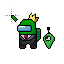 (Location Select) Among Us With Crown, Suit, & Slime Pet.ani HD version