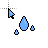 Normal Water Cursor Pointer Transparent Preview