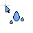 Normal Water Cursor Pointer Transparent