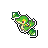 Snivy Sticker Diagonal Resize 1.cur Preview