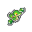 Snivy Sticker Diagonal Resize 2.cur Preview