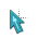 Turquoise Mouse Cursor.cur Preview