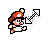 Mario Diagonal Resize 2.cur Preview