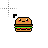 kawaii burger.cur Preview